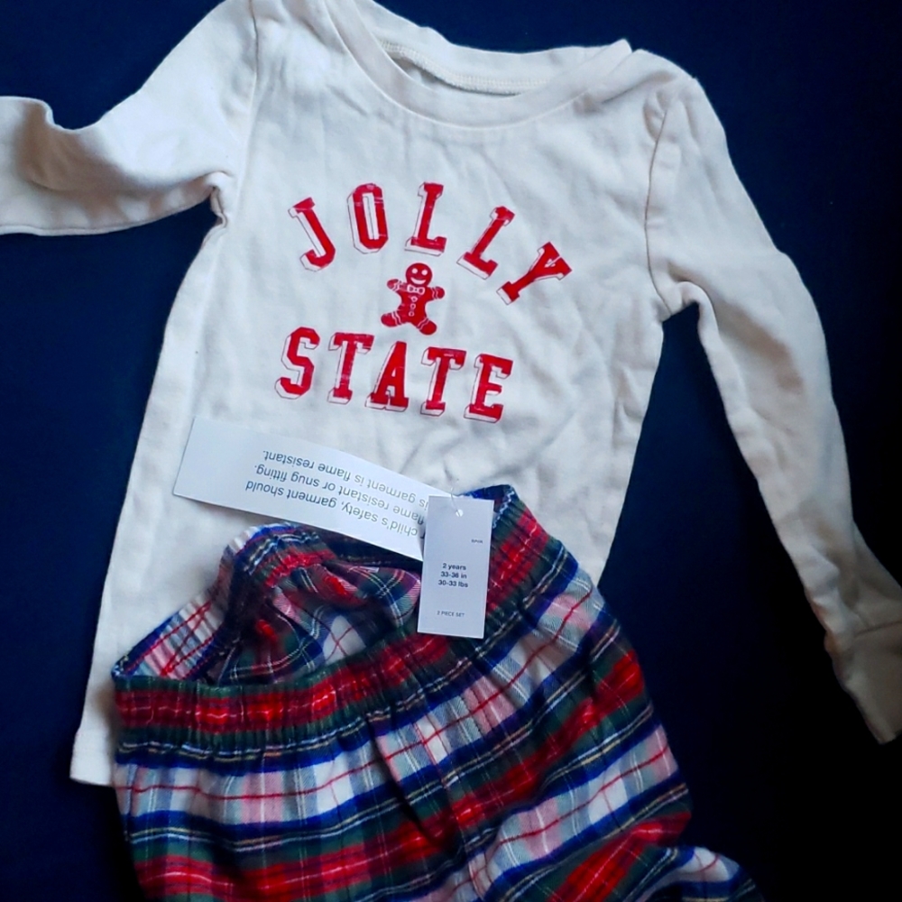 NWT Baby Gap 2T gender neutral pajamas
